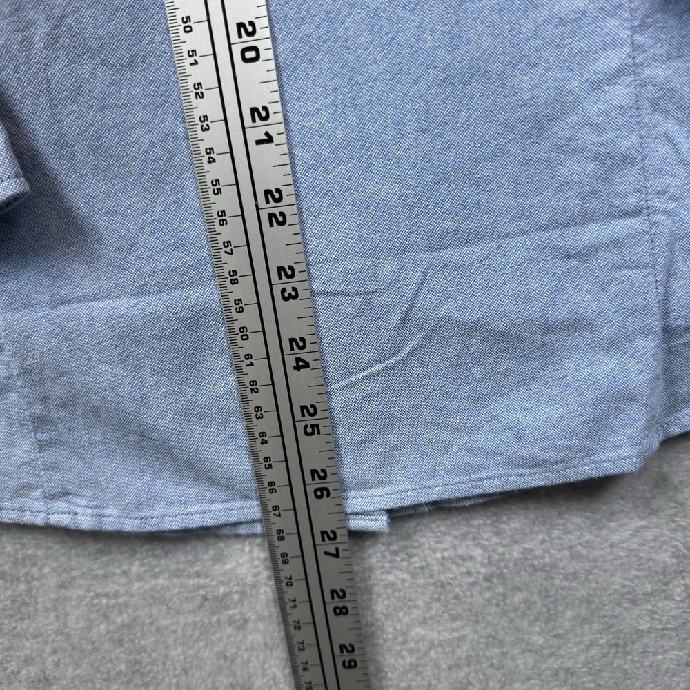 J. CREW Women's Blue Oxford Button Down Long Sleeve Preppy Shirt Size Small NEW - Picture 6 of 8